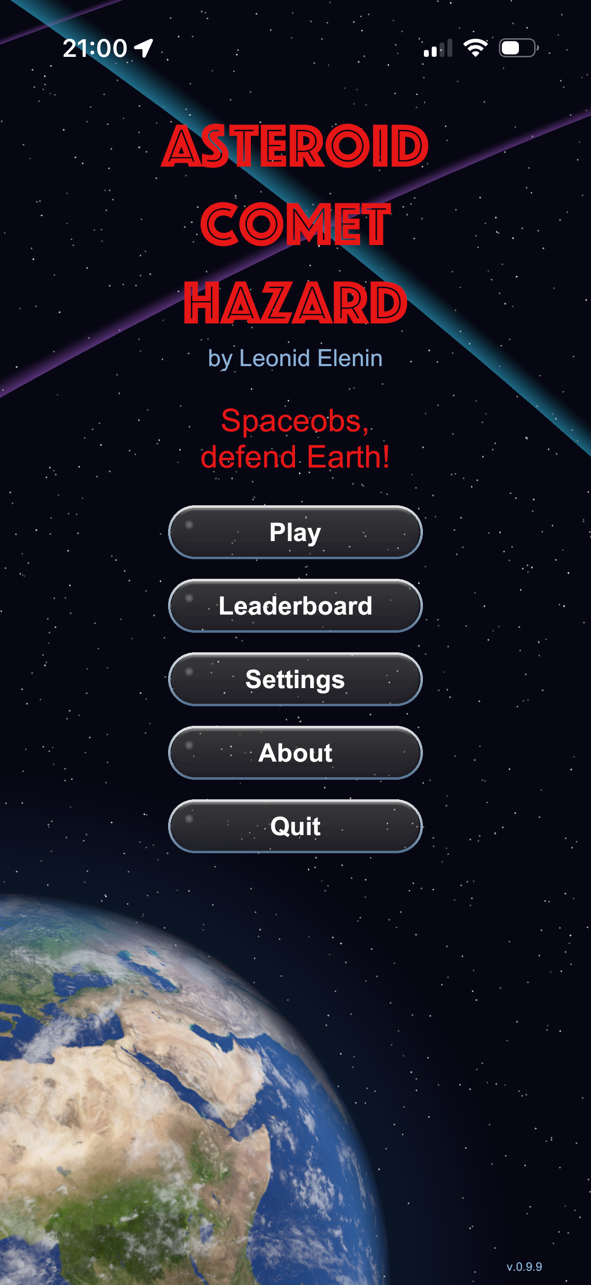 Main Menu